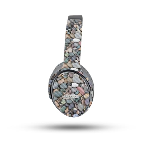 Image of MightySkins Carbon Fiber Skin Compatible with Bose QuietComfort 35 II Headphones - Riverbed | Protective, Durable Textured Carbon Fiber Finish | Easy to Apply, Remove, and Change Styles