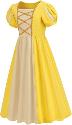 Renaissance Medieval Dress Princess Dress Girls Irish Costume Cosplay Retro Gown Birthday Halloween Xmas Party