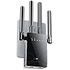Amplificador de señal WiFi 2026 para el hogar, repetidor de Internet de largo alcance de 15555 pies cuadrados – 95% más rápido, amplificador de enrutador inalámbrico más fuerte con puerto Ethernet