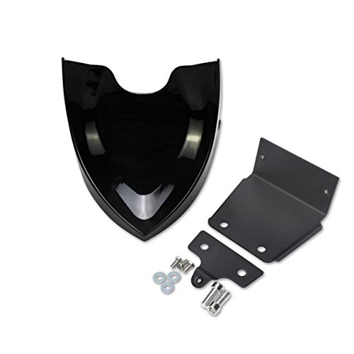 HDBUBALUS Kinnverkleidung Frontspoiler Fit für Harley Sportster 48 883 1200XL schwarz glänzend