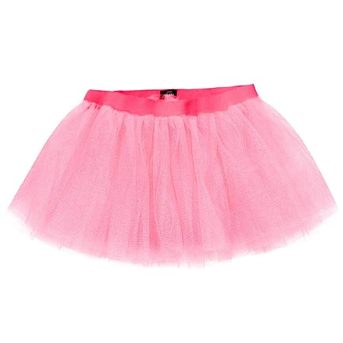 Gone For a Run Tutus for Women Adult - Fluffy Tulle Tutu Skirt - Running Costume - Light Pink - One Size Fits Most