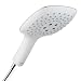 Hansgrohe 28557401 Puravida 150 AIR 3-Jet Handshower, White/Chrome