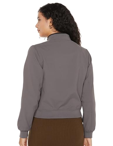 Image of Qube By Fort Collins Women's Faux Fur Regular Winter Puffer Jacket with Collar Stylish, Warm & Lightweight