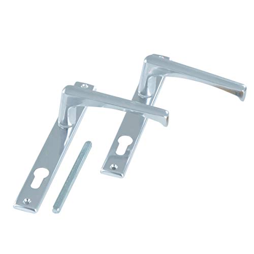 Rohrrahmenschloss Edelstahl 85mm Für Gartentor & Innentüren