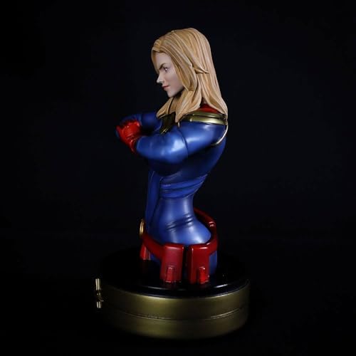 Semic Distibution Buste Marvel Captain Marvel - Résine 20 cm (ref. SMB005) Multicolore
