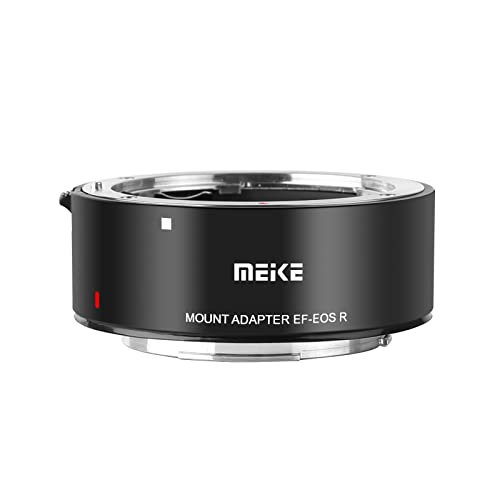 Image of Meike Metal Lens Adapter EF-EOSR Auto-Focus Mount Converter for Canon EF /EF-S Lens to EOS-R EOS-RP R5 R6 and RED Komodo Cameras