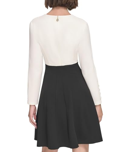 Image of Tommy Hilfiger Women's Scuba Crepe Structured Dress