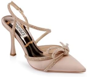 Badgley Mischka Women's Elaine Pump, Warm Nude, 7 | Image 1