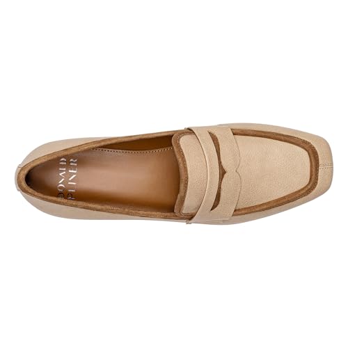 Image of Donald Pliner Women's Tristina Penny Loafer Heel - 1.3 inch Block Heel Shoes for Comfort, Slip On Women's Heels