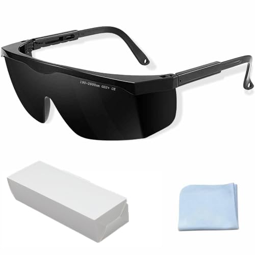 mozeeda IPL 190nm-2000nm Laser Safety Glasses Red Light Therapy Goggles