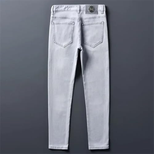 Men's Casual Loose Jeans, Breathable, Korean Fashion, Straight Trousers, Vintage Denim Pants4