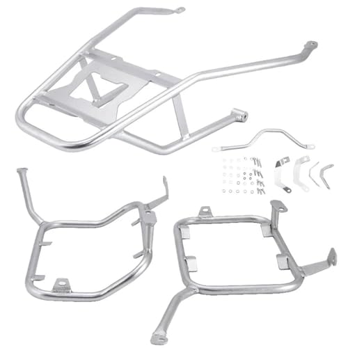 Support de valises pour moto X-ADV 750 2021-2024 porte-bagages latéral en inox argent