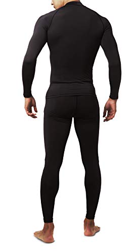 Defender Men\'s Sports Compression Pants Under Jerseys Tights Shorts Fits Hockey GY_XL - Thumbnail 2