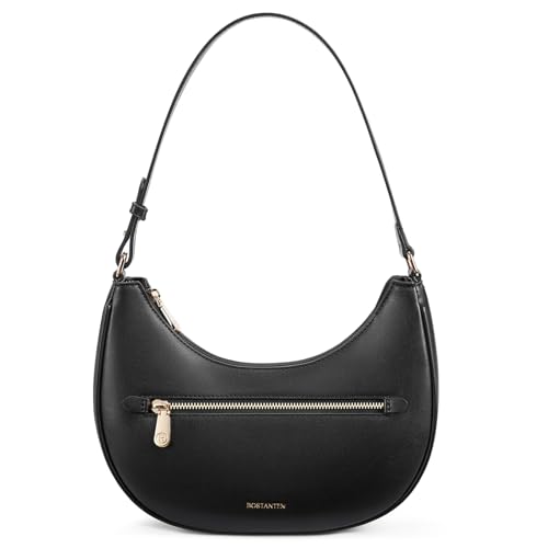 BOSTANTEN Small Purses for Women Trendy Cresent Shoulder Bag Hobo Handbags, Black 2025