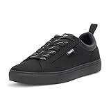 Picture of HUGO, Morrie Low Profile Friendly Leather Sneakers, Black Shade, 8