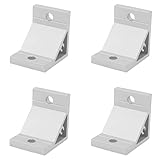 Photo Gallery ttzeze 4 staffe angolari con profilo in alluminio, resistenti giunti angolari, profilo di estrusione in alluminio a 90 gradi, chiusura interna (4545-2 fori 53 x 53 x 42 mm) Photo Gallery ttzeze 4 staffe angolari con profilo in alluminio, resistenti giunti angolari, profilo di estrusione in alluminio a 90 gradi, chiusura interna (4545-2 fori 53 x 53 x 42 mm)