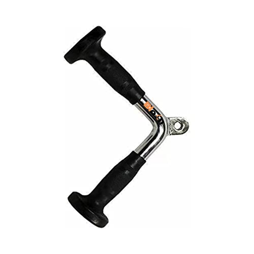 Image of Steel Triceps V Handel Full Grip with Heavy Duty Steel Rod Used, Triceps Extension V- Bar I Fitness Equipment