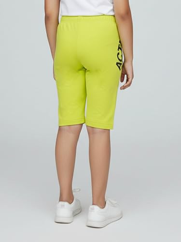 Image of KiddoPanti Girls Knee Length Cycling Shorts Pack of 2