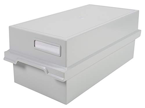 Fichero Exacompta 51240D de plástico A6 horizontal con tapa 171x335x139 mm