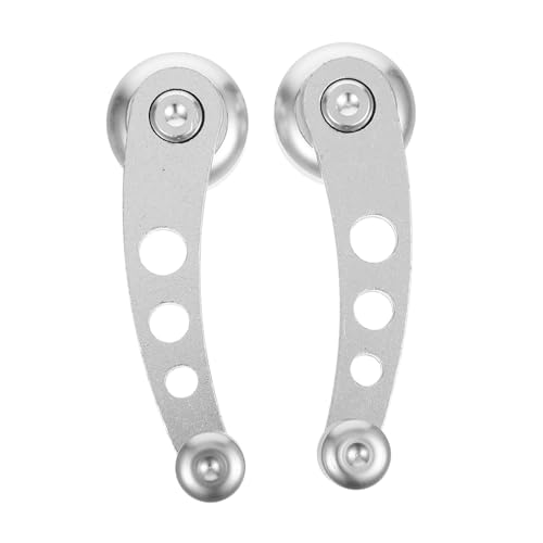 HEALLILY Stylish Car Window Shake Handle Easy to Use Metal Crank Handle for Window Winder