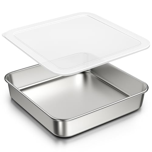 304 Stainless Steel Baking Pan with Lid