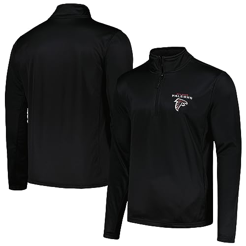 Image of Dunbrooke Men's Royal Buffalo Bills All-Star Tech Quarter-Zip Top