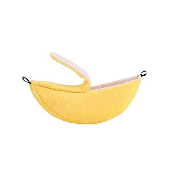 Banana hamster hammock soft bed small pet house animals hamster hanging house cage nest for guinea pig rat chinchilla hedgehog rat small bird pet - image 10