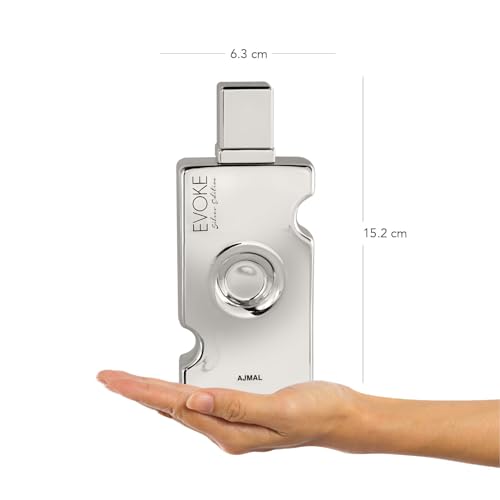 Ajmal Evoke Silver Edition Her EDP Citrus Perfume for Women, 75 ml - Image 3