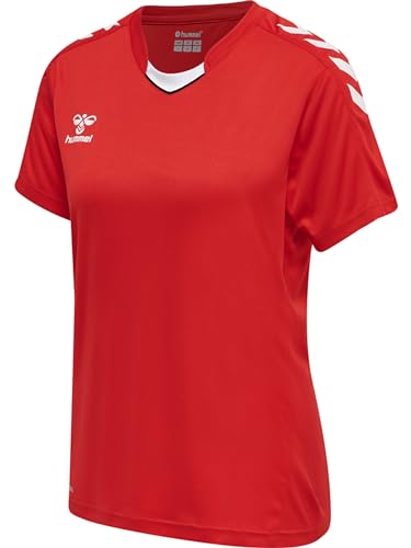 hummel Damen Hmlcore Xk Poly Jersey S/S Woman T Shirt, Rot, M EU