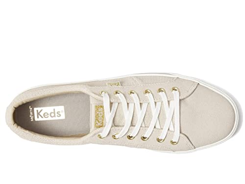 Image of Keds Jump Kick Duo Lace Up, Sneaker Womens, Grey Suede, 8.5 Medium