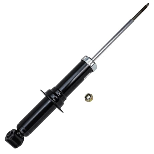 Image of Detroit Axle - Rear 2pc Shock Absorbers for 07-12 Dodge Caliber, 07-10 Jeep Compass Patriot, 2 Complete Shock Absorbers Assembly 2007 2008 2009 2010 2011 2012 Replacement