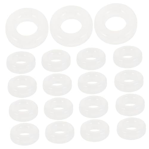 IWOWHERO 10 Pairs Eyeglasses Temple Tips Sunglasses Ear Cushions Eyeglass Legs Pads Glasses Retainers Silicon Glasses Holder Eyeglass Anti- Slip Round Eyeglass Ear Hooks