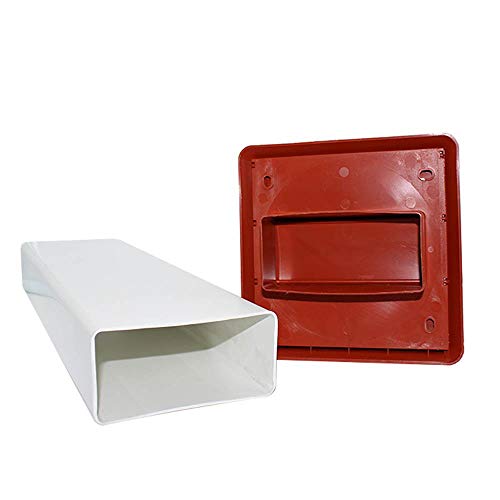 Kair Terracotta Gravity Grille with Rectangular 110x54mm Rear Spigot - Image 3