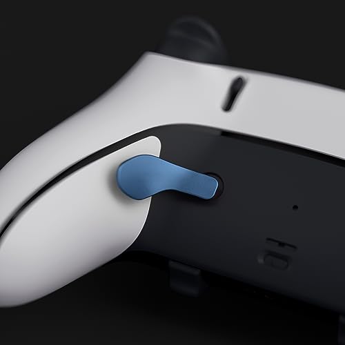 Image of eXtremeRate Back Paddles for PS5 Edge Controller, Metallic Neptune Blue Replacement Interchangeable 4PCS Metal Back Buttons for PS5 Edge Controller - Controller NOT Included