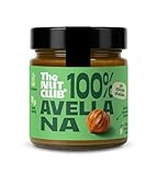 Crema de avellanas tostadas pura 180gr | The Nut Club | Sin azúcares ni cacahuete | Avellanas nacionales | 100% avellana tostada |Vegana, ni gluten, ni lácteos. 100% natural.