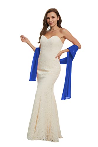 Womens Chiffon Shawls and Wraps Wedding Party Sheer Shawl Scarf for Evening Dresses Accessories Cover Up3