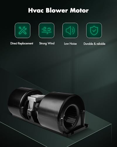 Image of 006-A40-22, 006A4022, BH132312V, 76923, 2619971, 2619907, 2311746 HVAC Blower Motor SCITOO ABS Plastic Heater Blower Motor with Fan Air Conditioning Compatible with 006-A40-22