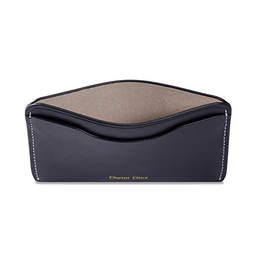 Image of HISCOW Minimalist Thin Bifold Card Holder - Italian Calfskin (Black)