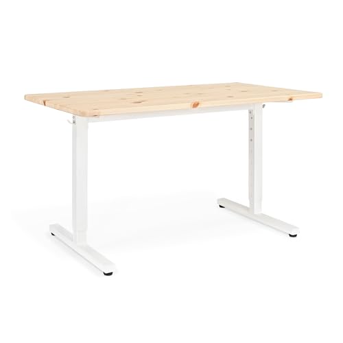 Ehrenkind® Höhenverstellbarer Schreibtisch aus massivem...