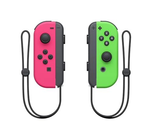 Image of KingBoo Joy-Con Controller Compatible for Nintendo Switch (NeonPink&Green)