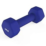 GOLETICS Neoprene Dumbbell (10LB, Blue) - Sold in Singles