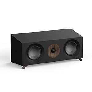 Jamo S 83 BASE-160W zwart, walnoot – luidspreker (kabel, 160 W, 65-26000 Hz, 8 Ohm, zwart, walnoot)