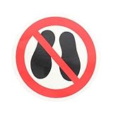 Photo Gallery garneck adesivo segnaletico rotondo vietato calpestare no step here sticker autoadesivo resistente per superfici piane ed esterni sicurezza e antinfortunistico Photo Gallery garneck adesivo segnaletico rotondo vietato calpestare no step here sticker autoadesivo resistente per superfici piane ed esterni sicurezza e antinfortunistico