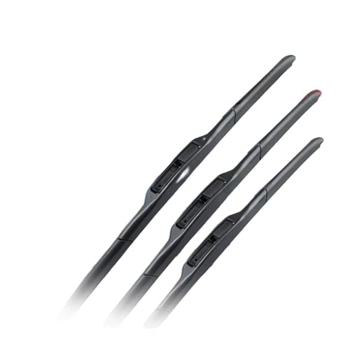 Essuie-glaces pour Toyota FJ Cruiser 2006-2023 brosses pluie crochet J 3pcs