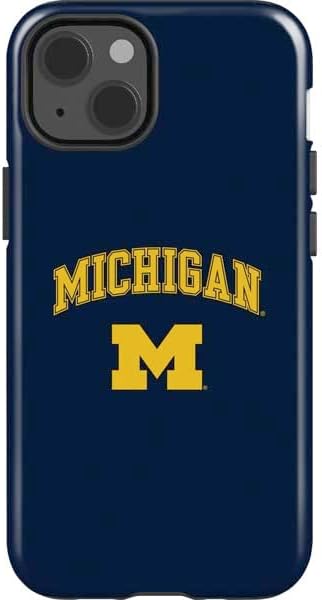 Skinit Impact Phone Case Compatible with iPhone 13 - Officially Licensed University of Michigan Wolverines M Design