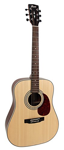 Cort EARTH70OP Guitare acoustique Natural Open Pore - Les Beatles, Paul McCartney, John Lennon, RIngo Starr, George Harrison Cort EARTH70OP Guitare acoustique Natural Open Pore