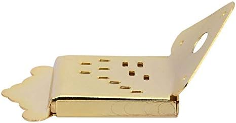 Mandolin Tailpiece,Mandolin Electroplated Metal Bridge Fit for Mandolin 8/10/12 Loop-End String(Golden)