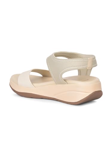 Image of Bata Women's Casual Sandal Sandal - Offwhite