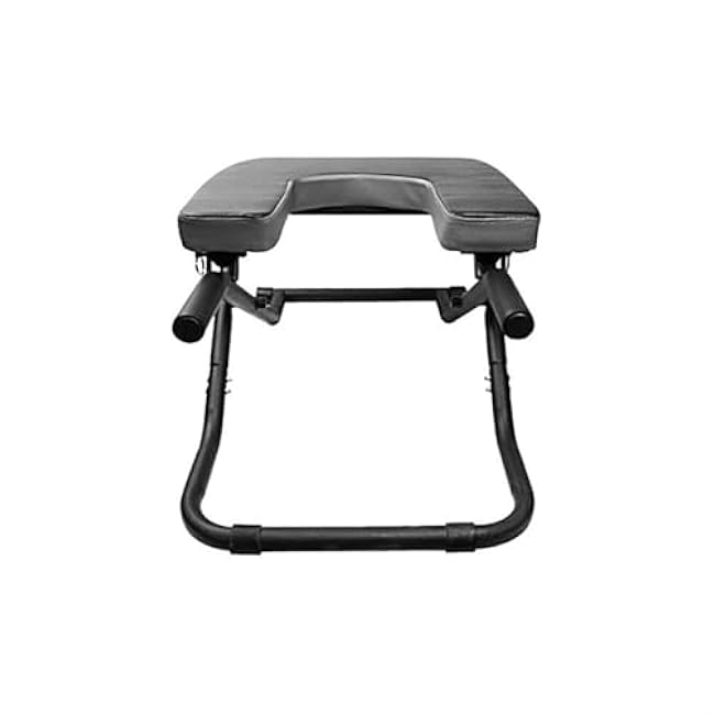 Yoga Inverted Chair, Multifunctional Inversion Machine for Home Gym, Leather Handstand Bench, Fitness Exercise Device