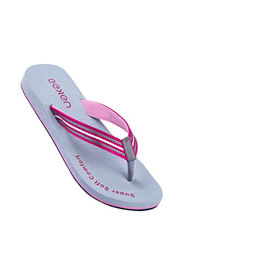 Image of Paragon Eeken EFBL2022 Women Slippers | Lightweight Flipflops for Indoor & Outdoor | Casual & Comfortable | Anti Skid sole | For Everyday Use